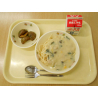 10月22日　きのこ豆乳スパゲティ　青のりポテト　牛乳