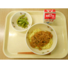 8月20日　ジャージャー麵　枝豆　牛乳