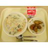 10月21日　豆乳クリームパスタ　青のりポテト　牛乳