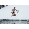 水面滑走３