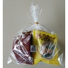 餅まきに景品として提供した町内菓子店の名菓詰合せ