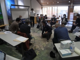 　↑　意見交換の様子